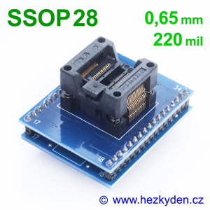 Test Socket SMD SSOP28 DPS