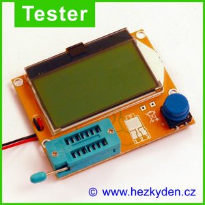 Tester elektro součástek ESR‑T4