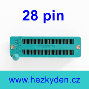 Patice Textool ZIF 28 pin úzká