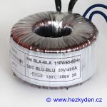 Trafo toroid 110V - 20V 2A 40VA