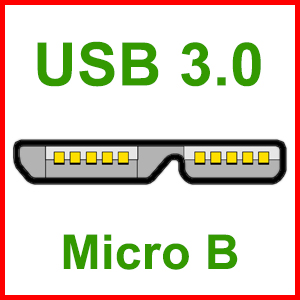 USB 3.0 micro B