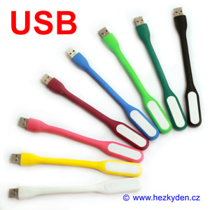 USB LED lampičky flexi