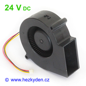 Ventilátor centrifuga 24V