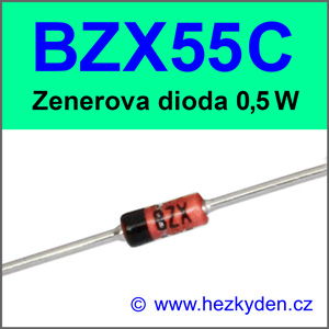 Zenerova dioda BZX55C