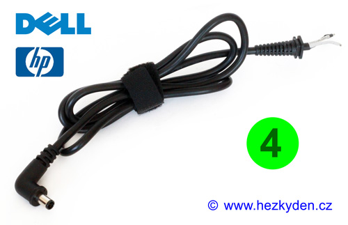 HP DELL napájecí kabel s konektorem - 4