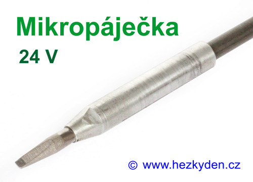 Mikropáječka 24 V - hrot