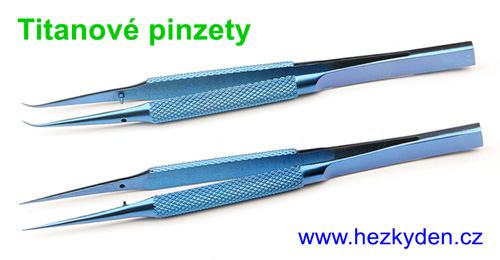 Precizní titanové pinzety