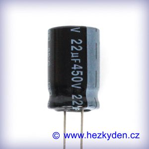 Elektrolyt 22µ 450V