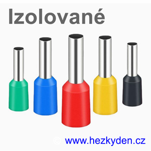 Izolované kabelové dutinky