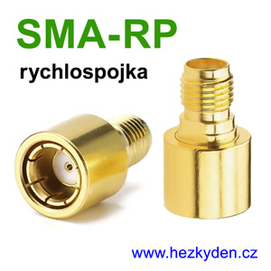 Konektor SMA-RP rychlospojka Konektor SMA-RP rychlospojka