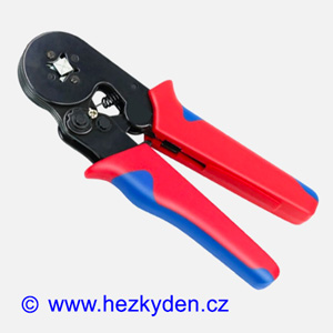 Lisovací kleště na kabelové dutinky