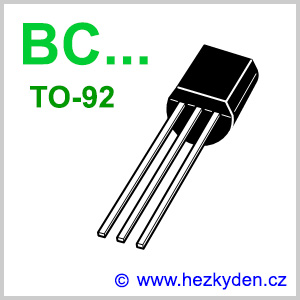 Tranzistory BC TO92