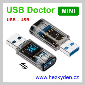 USB doctor mini / USB - USB transparentní USB doctor mini / USB - USB transparentní